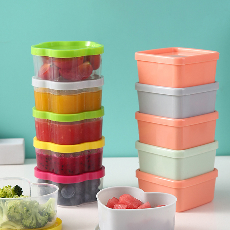 HUA HUA 8/9 ชิ้น Mini Squeeze  - Food Storage Acrylic Containers บทวิจารณ์และราคา