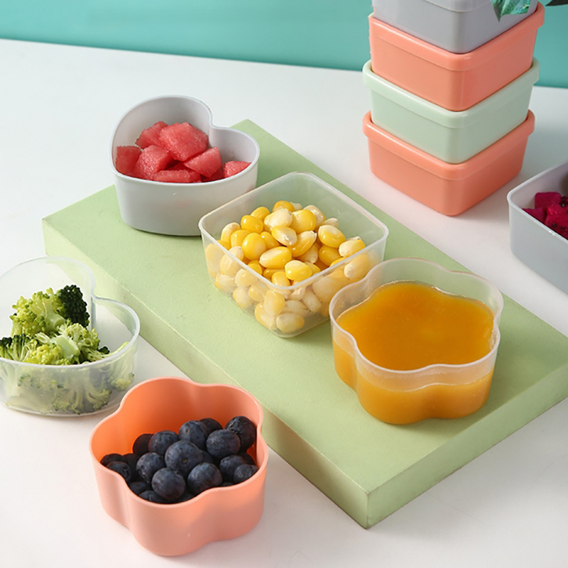 HUA HUA 8/9 ชิ้น Mini Squeeze  - Food Storage Acrylic Containers บทวิจารณ์และราคา