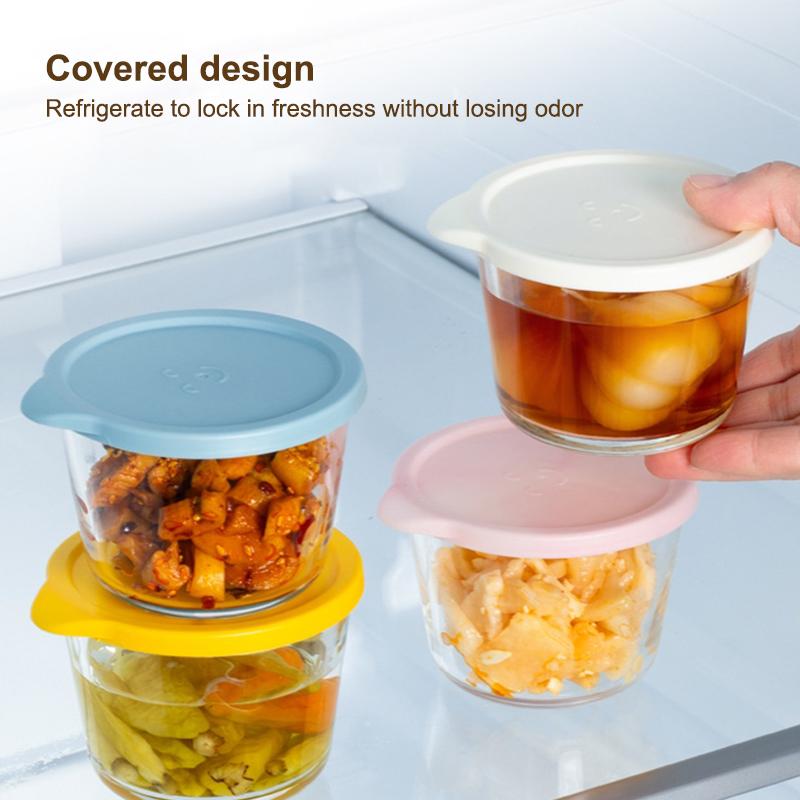 [MOA]ภาชนะเก็บอาหารทรงกลม ขวดแ - Food Storage Glass Round บทวิจารณ์และราคา